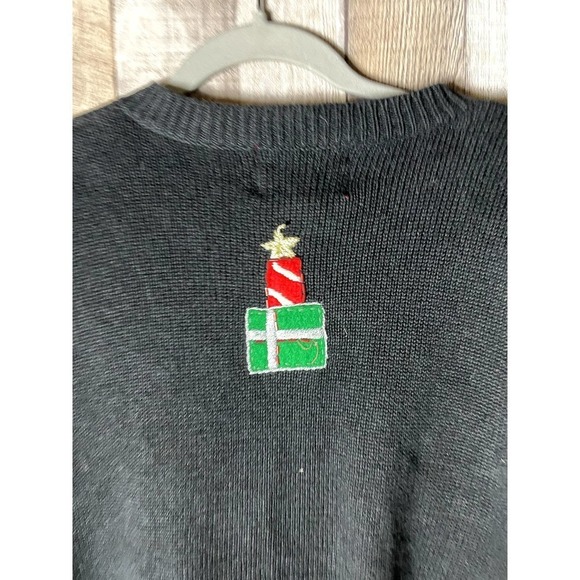Vintage Ugly Christmas Sweater Full Zip - Picture 6 of 6